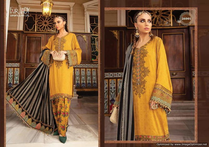 Fair Lady Maria B Festive Wear Lawn Cotton Printed Pakistani Salwar Kameez Collection  